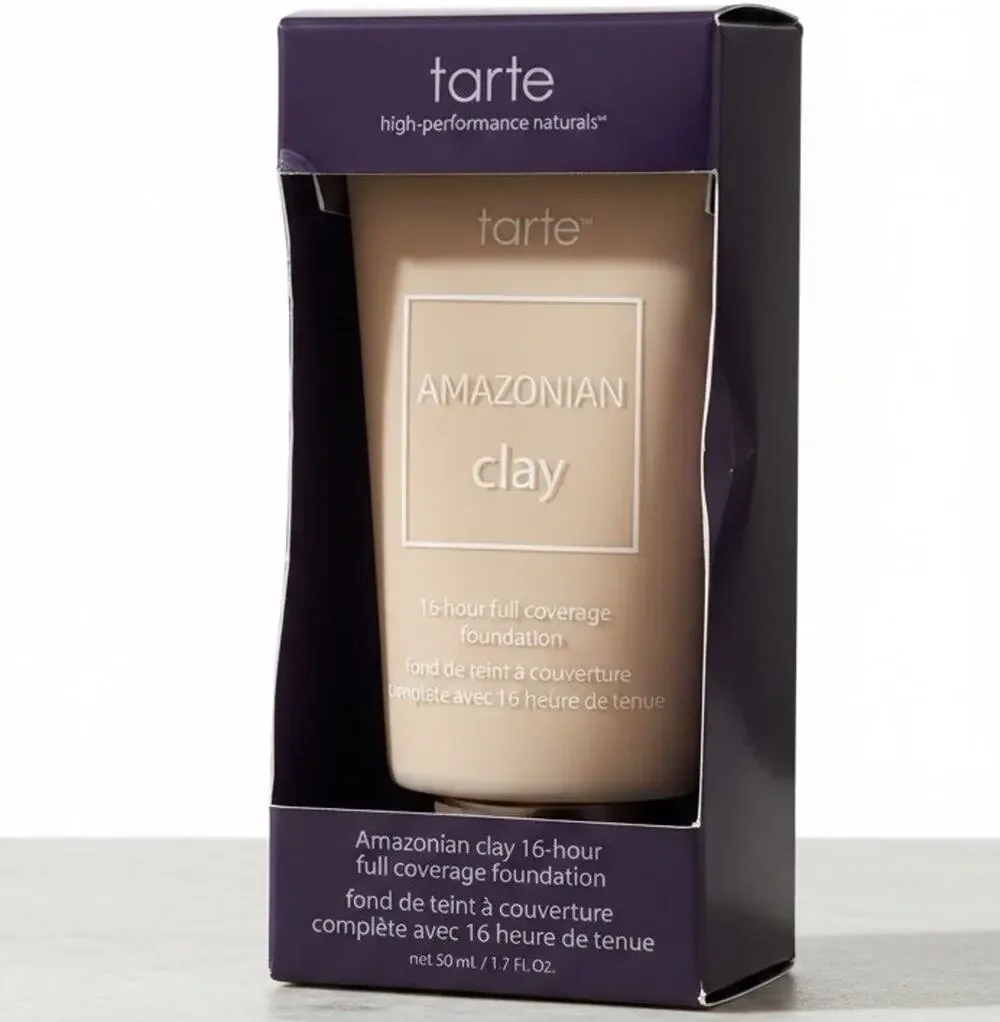 Tarte Amazonian Clay 16-Hour Full Coverage Foundation 1.7 oz ~ 20N LIGHT NEUTRAL